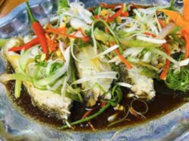 빈산 식당_까 무 헙 씨 다오_메뉴사진