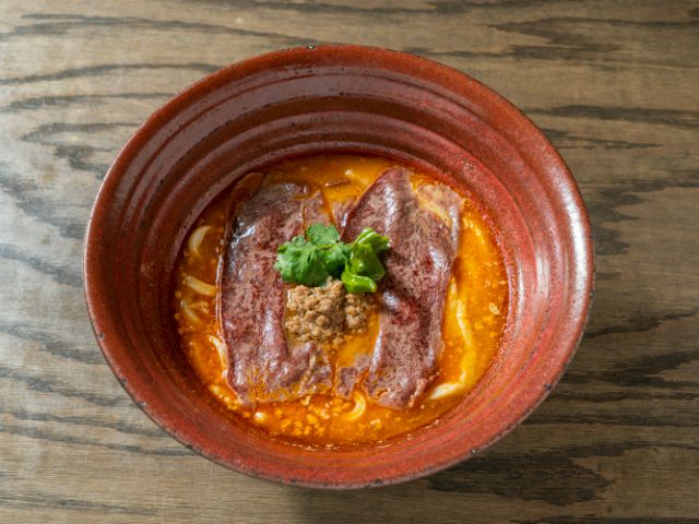 츠루톤탄 우동_와규 탄 탄 디럭스_메뉴사진