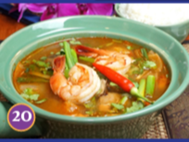 Ban Thai Restaurant_Spicy Lemon Grass Soup (Tom Yum)-   Prawns_menu_image