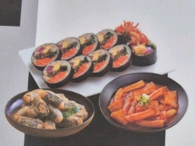 KIMGANE Central_Kim mal ttok - Kimbap + seaweed roll + Tteokbokki_menu_image