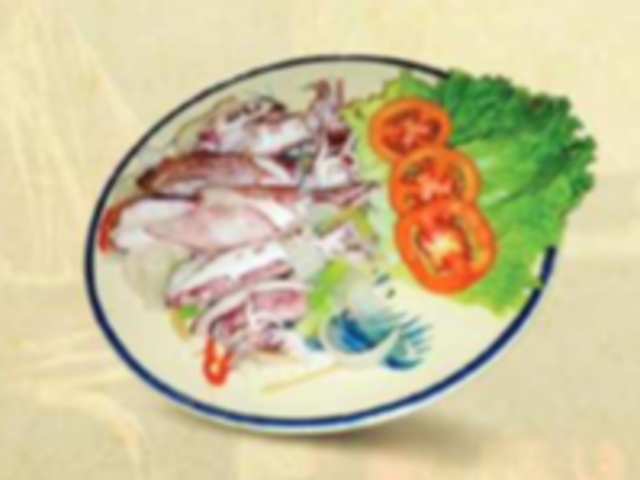 Bếp Nhà Bà - Phu quoc_Steamed Squid With Onion And Ginger_menu_image