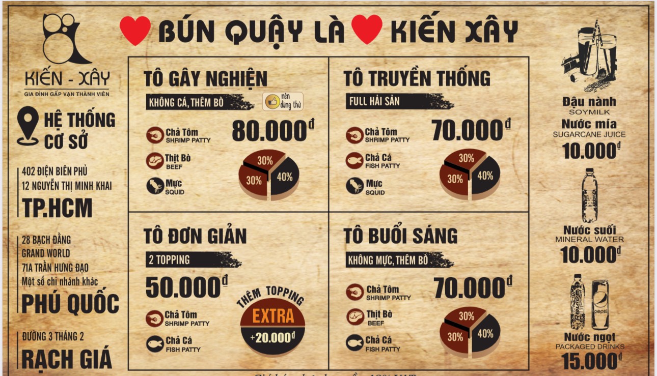 끼엔써이 꽌1_메뉴판