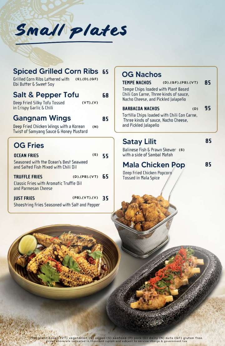 GIOI Ocean Gourmet_menu_picture
