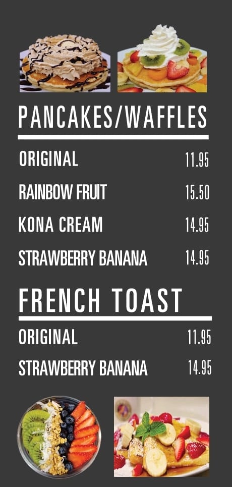 Honolulu Coffee(The Plaza)_menu_picture