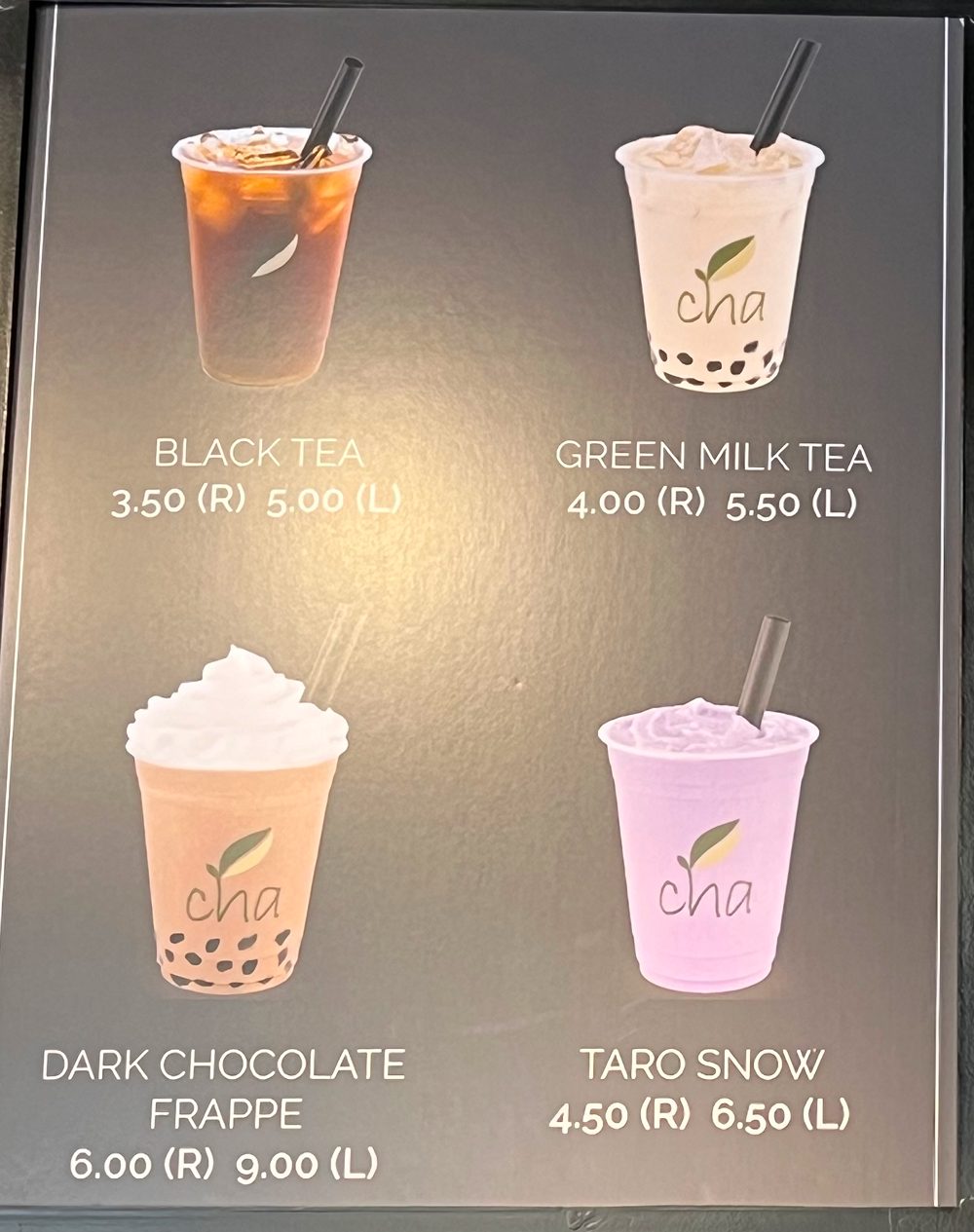 Cha Cafe & Bistro_menu_picture