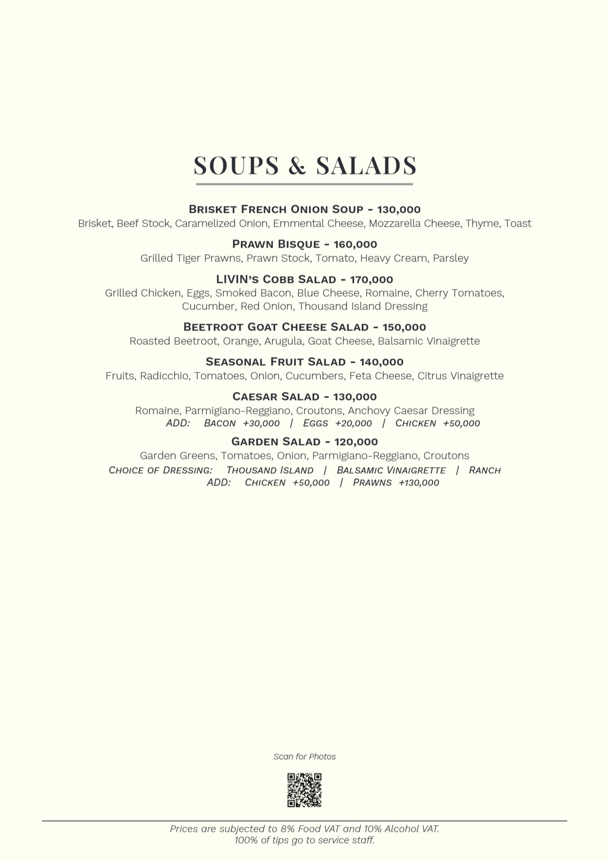 LIVIN - Nha Trang_menu_picture
