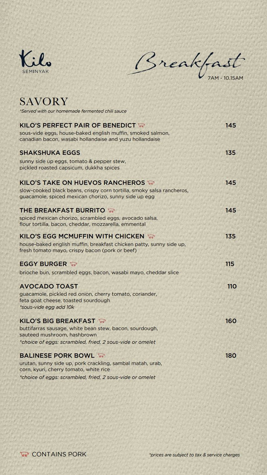 Kilo Kitchen_menu_picture