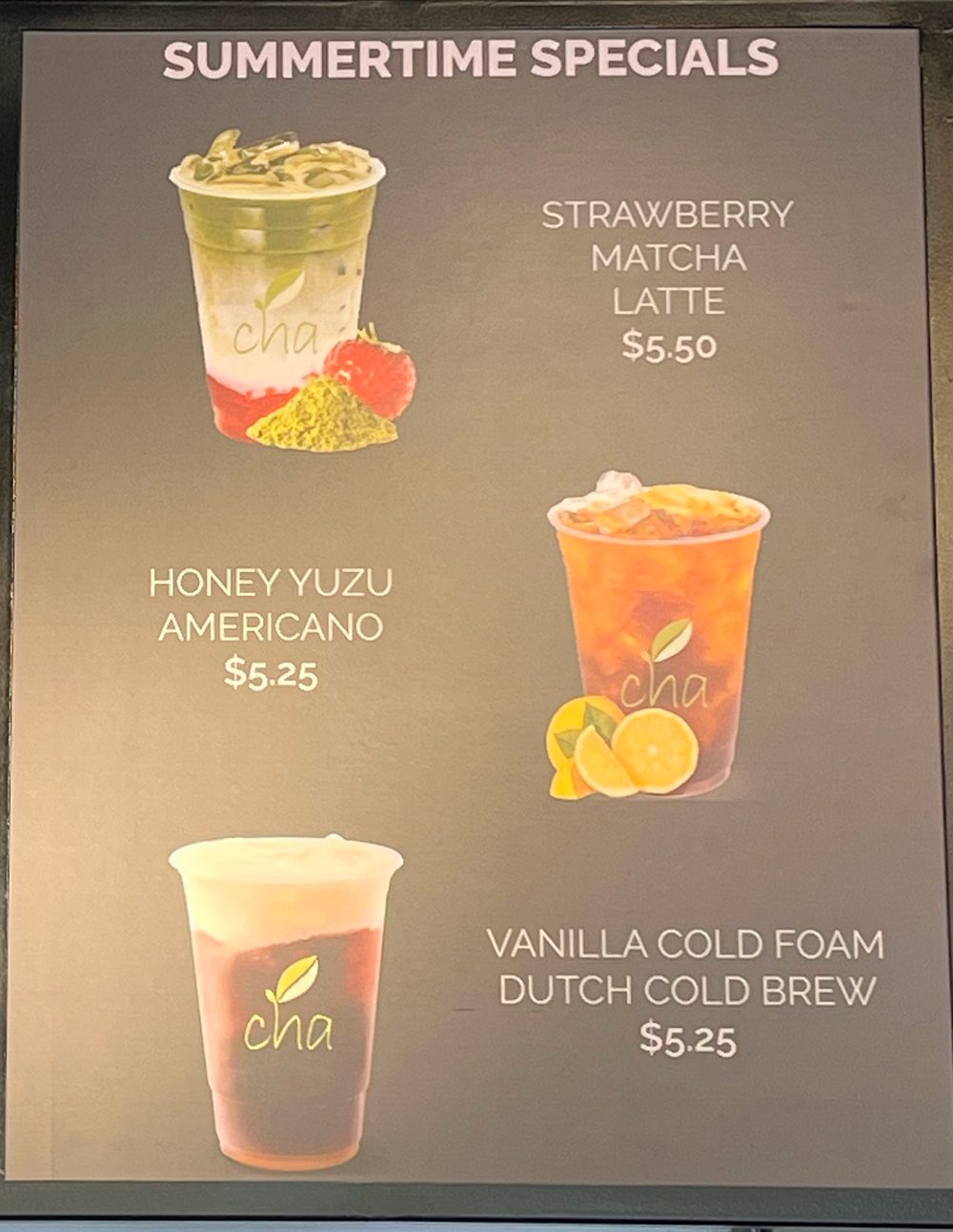 Cha Cafe & Bistro_menu_picture