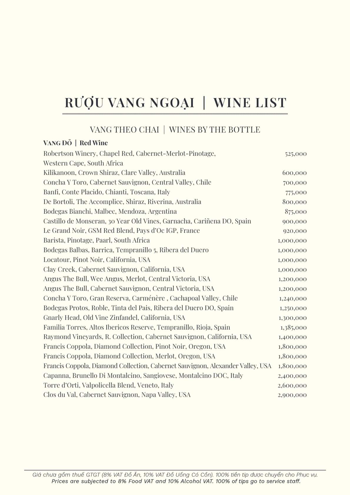 LIVIN - Nha Trang_menu_picture