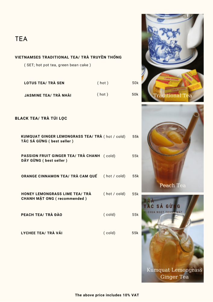 리틀 하노이 에그 커피 - 키콘점_메뉴판