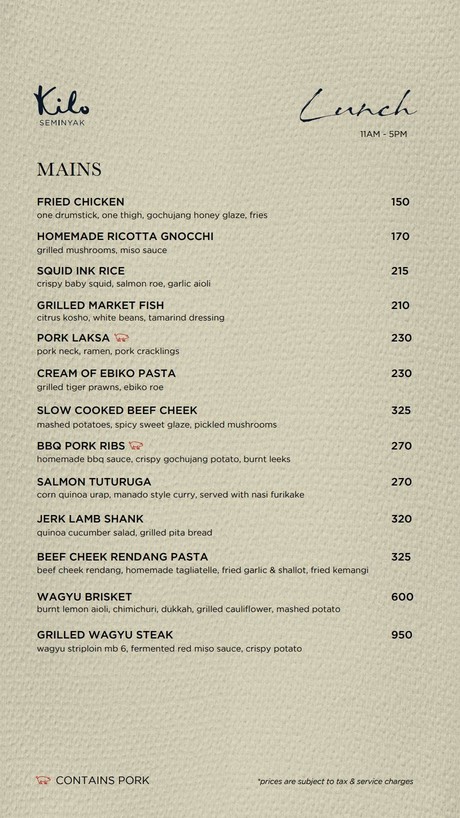 Kilo Kitchen_menu_picture