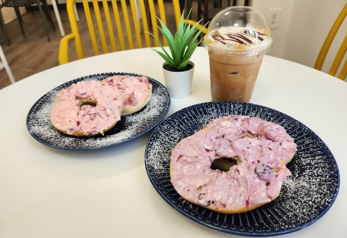 디카프리 사이판 카페_매장및음식사진